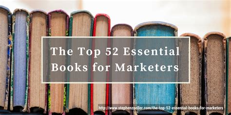 top  essential books  marketers stephen zoellers marketing blog