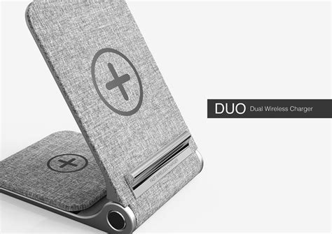 duo dual wireless charger  behance smartphone accessories wireless charger charger