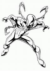 Spider Fist Avengers Coloringhome sketch template