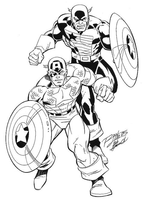 captain america coloring pages winter soldier