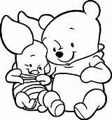 Pooh Coloring Winnie Pages Piglet Cute Baby Drawing Pig Color Drawings Whinney Getcolorings Printable Cartoon Incredible Print Getdrawings Winni Collection sketch template
