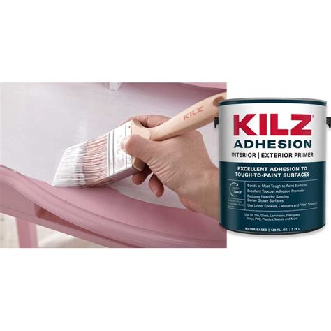 kilz kilz adhesion bonding primer gl   primer department  lowescom