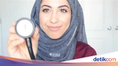 tutorial hijab praktis untuk para dokter