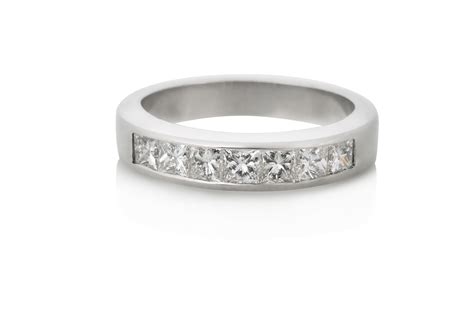 channel set diamond wedding band  keezing kreations boston