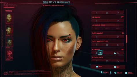 cyberpunk 2077 female character creation with big boobs youtube
