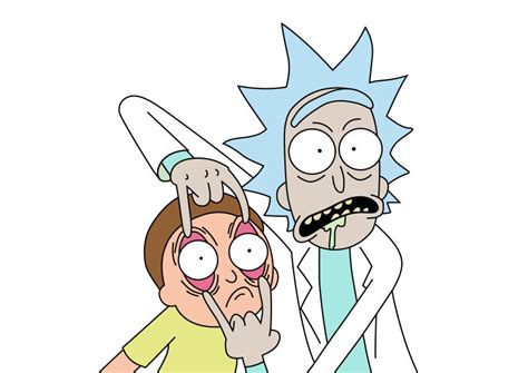 rick and morty free vector