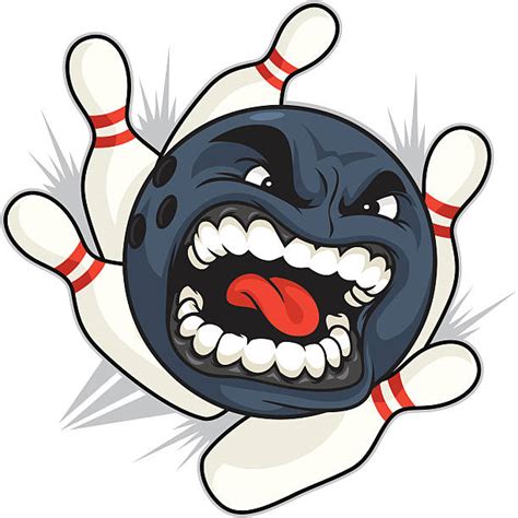 bowling ball and pins illustrations royalty free vector