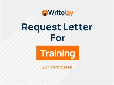 training request letter   templates writolay