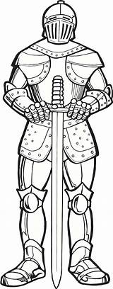 Ritter Knights Medieval Zum sketch template