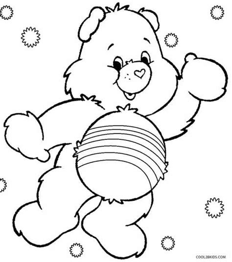 preschool care bear coloring pages  print pivq