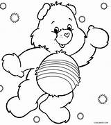 Coloring Bear Care Pages Print Preschool Colouring Rainbow Bears Cheer Teddy Grumpy Printable Drawing Washing Machine Baby Kids Cartoon Face sketch template