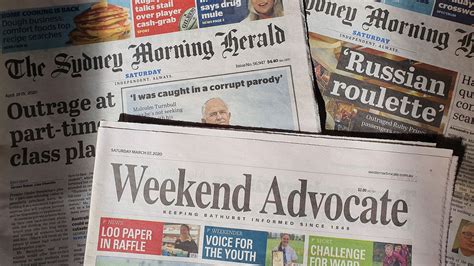 questions hang  regional newspapers  covid  pandemic shutdown