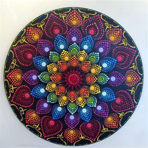 pin  kathy derby  craft ideas mandala painting mandala painted