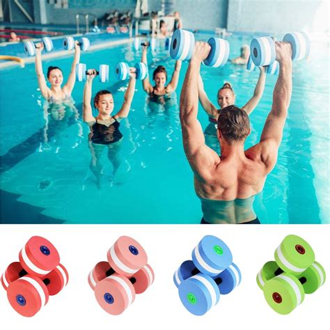 windfall aquatic exercise dumbbells set   water dumbbells  water aerobics swimming pool