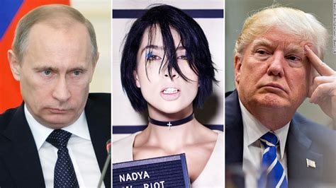 Pussy Riot S Nadya Tolokonnikova Slams Putin Trump Talks Us Russia