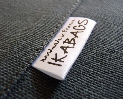 fabric labels custom satin care label clothing labels black etsy etiketki ot odezhdy