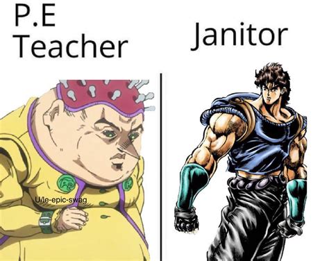 Pe Teacher Janitor Meme Humoursen