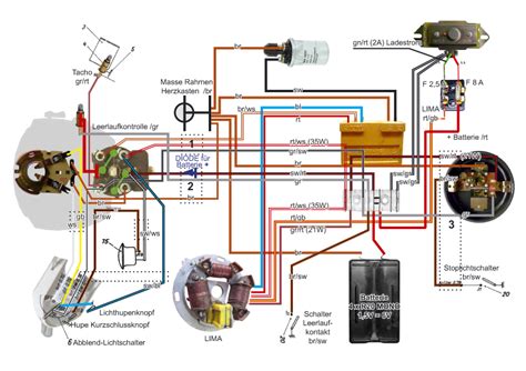 simson  elektronik schaltplan  wiring diagram