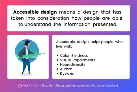 create accessible designs tips examples venngage