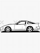 300zx Z31 sketch template