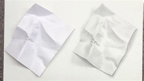 simple sketch crumpled paper drawing   searching  crumpled