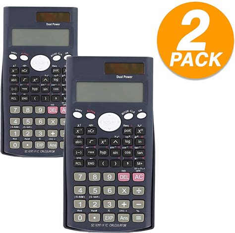 emraw  functions scientific calculator    case electronic large display battery