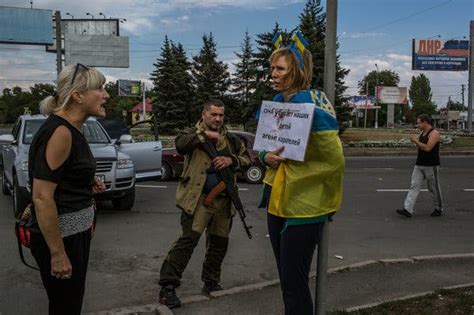 peace talks approach rebels humiliate prisoners  ukraine   york times
