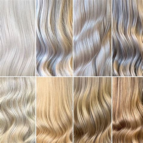 The Best Hair Color Chart With All Shades Of Blonde Brown