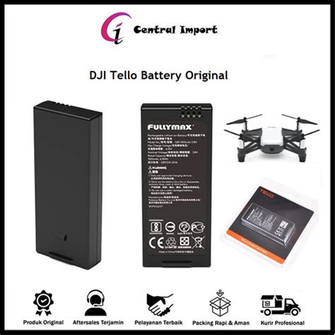 jual dji tello battery original batere baterai dji tello kota tangerang central import