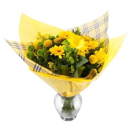 paasboeket de mooiste bloemen met vaas en cadeaukaartje yoursurprise