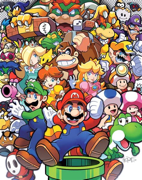 2665 Best Super Mario Brothers Collection Images On Pinterest Link