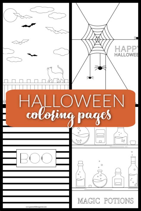 original halloween coloring pages  adults kids