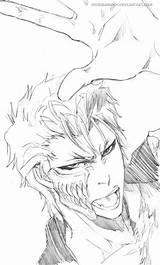 Bleach Sketch Grimmjow Anime Wallpaper Fanpop Deviantart Background Club sketch template