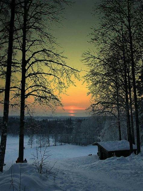 falun sweden winter landscape winter scenery winter