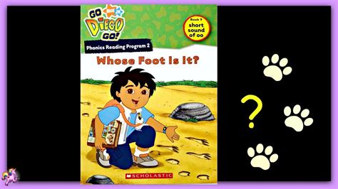 diego   foot   read aloud storybook  kids children youtube