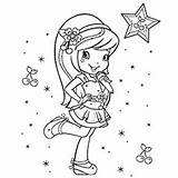 Strawberry Shortcake Coloring Pages Printable Cherry Jam Princess Cartoon Baby Jeans Getcolorings Color Getdrawings Little Sheets Blossom Young Girls Colorings sketch template