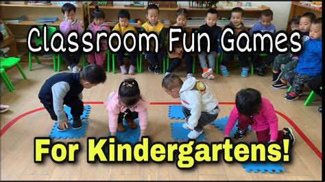 Classroom Fun Games For Kindergarten And Preschool Episode 3 Youtube