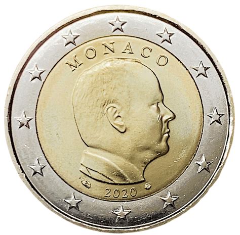 euros prince albert ii monaco  bureau monnaie