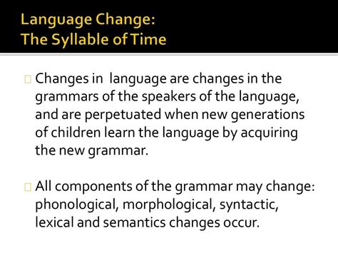 language change  zahril