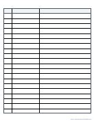 printable blank table sheets