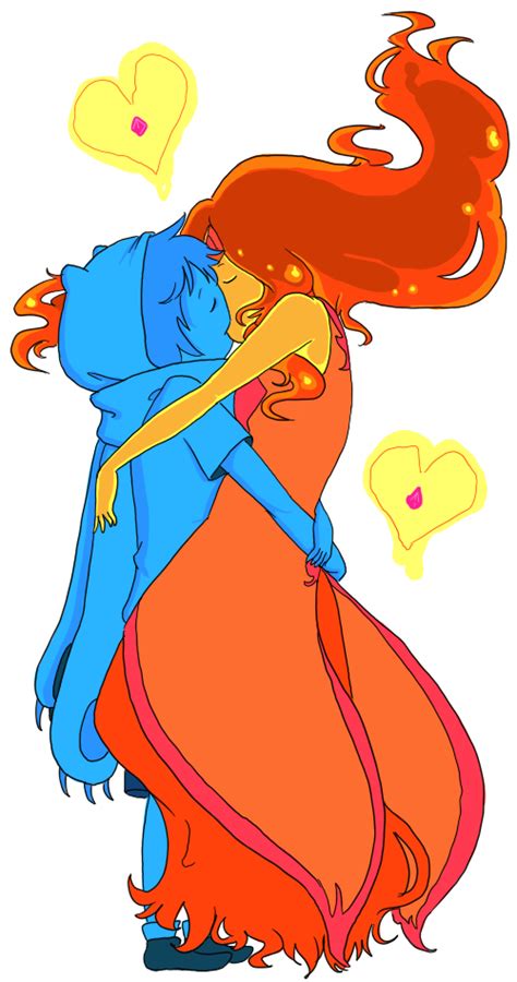 Finn And Flame Princess Adventure Time Couples Fan Art 34654203