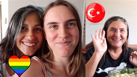 have dinner with us feat my girlfriend and my turkish mom [vlog] youtube
