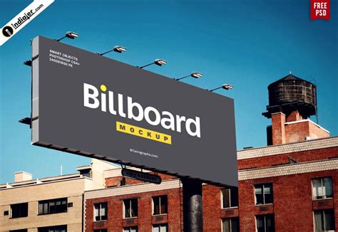 billboard  building advertising board mockups  psd bundle indiater