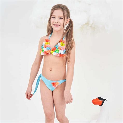 Traje De Baño Para Niñas De 3 12 Años Bikini Para Niñas