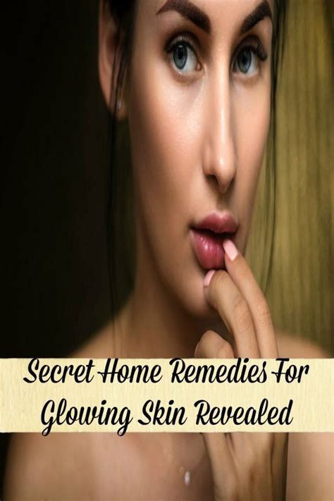 secret home remedies for glowing skin revealed all baseball mom