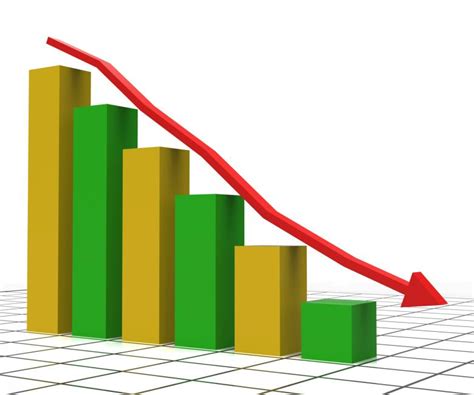 decreasing report shows graphic analysis  graphs  stock photo  stuart miles