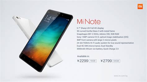 xiaomi unveils mi note  mi note pro   high  goodness