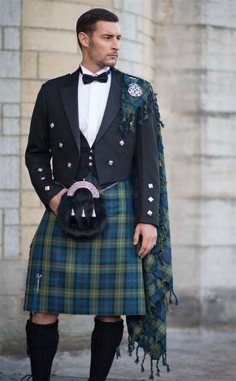 kilt outfit  plaid