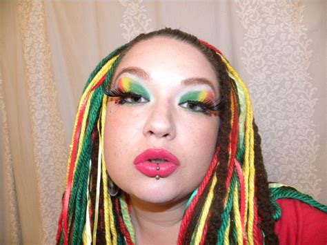 rasta makeup and hair fall 3 by cupcakecouture4ever on deviantart