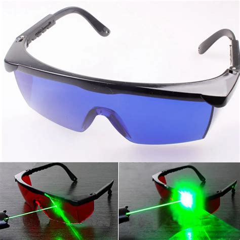 absorption blue laser protection safely security goggles glasses  nm red